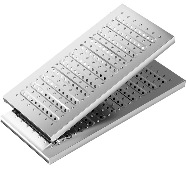 八公山不锈钢沟盖板展示